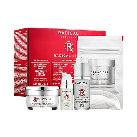 Radical Skincare Starting Kit – 4-Piece Anti-Aging Skincare Set