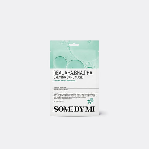 SOME BY MI	Real Care Mask AHA BHA PHA Calming