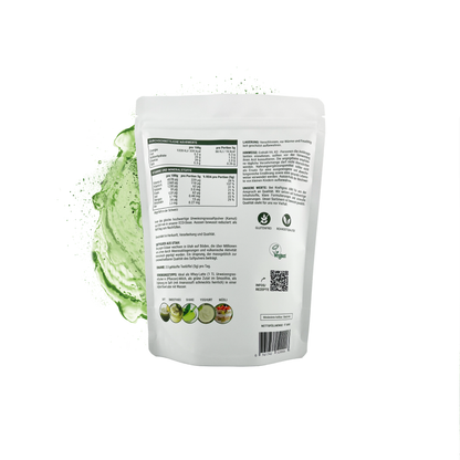 Recharge-sachet d’herbe de blé (KAMUT® Khorasan) en poudre de jus