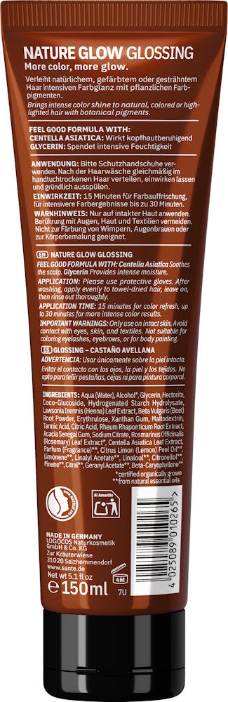 SANTÉ  Nature Glow Glossing - Hazelnut Brown
