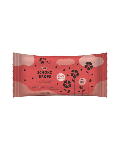 Bio-Schoko-Tropfen 100% Kakao Backchips im amerikanischen Stil vegan ⚠️Produkt wird ungekühlt verschickt⚠️