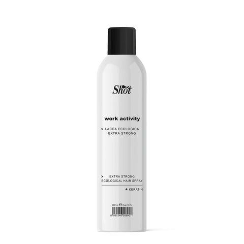 Shot Work Activity Ökologisches Haarspray Extra Strong · 300 ml