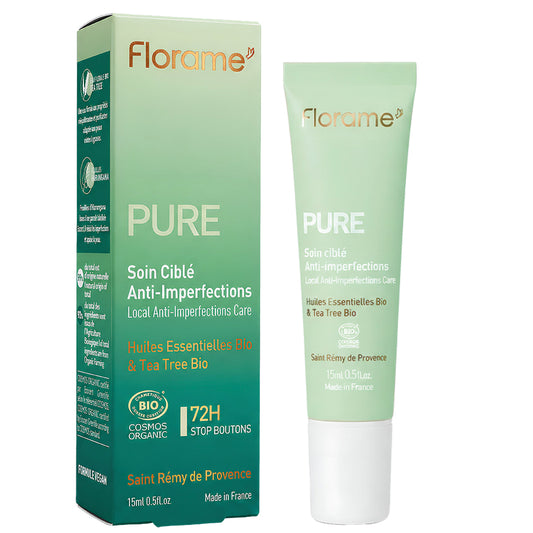 Florame Traitement ciblé des imperfections 15 ml – COSMOS Organic