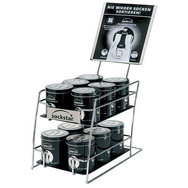 Sockstar Display Gift Boxes Chrome / Leer geliefert