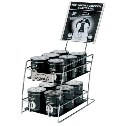Sockstar Display Gift Boxes Chrome / Leer geliefert