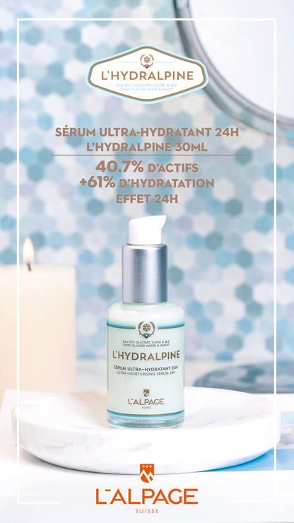 Siero Ultra-idratante 24 ore L'Hydralpine