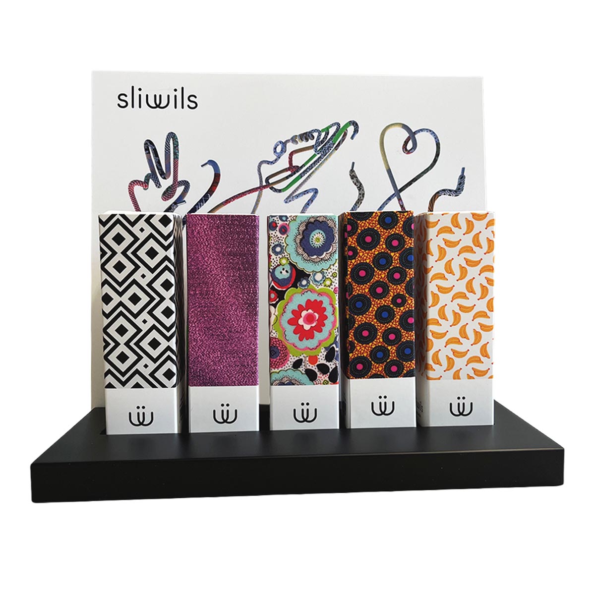 Sliwils Kreativsenkel POS Display klein