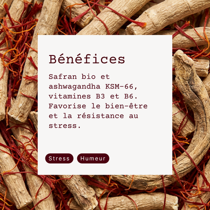 zafferano e ashwaganda B6, B3