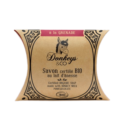 Savon au lait d'ânesse ŕ la grenade, Donkeys & Co, 100g*