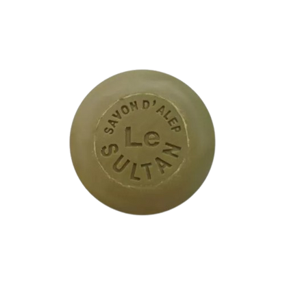Savon d'Alep forme ronde au jasmin 12% de baies de laurier, Le Sultan d’Alep, 110g*