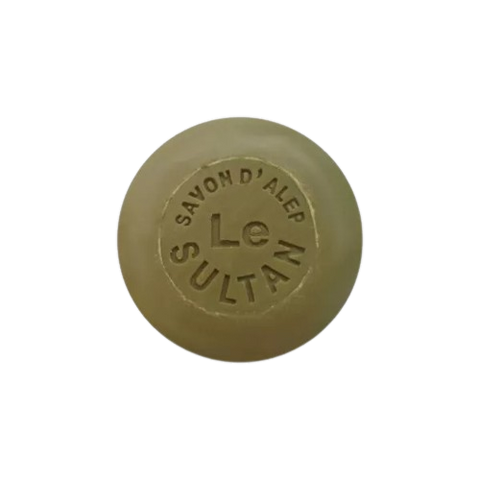 Savon d'Alep forme ronde au jasmin 12% de baies de laurier, Le Sultan d’Alep, 110g*