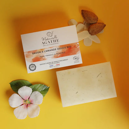 Savon amande à la bave d'escargot bio - protecteur & hydratant