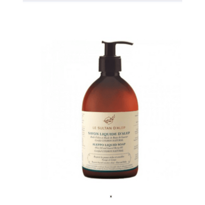 Savon liquide d'Alep 30% huile de baies de laurier & 70% huile d'olive, Le Sultan d'Alep, 500ml*