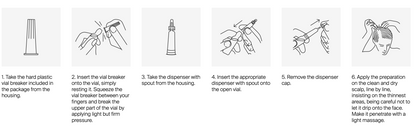 Labo Suisse CRESCINA MITO FOLLICULAR ISLANDS pour femmes 20 flacons 2100/1900/1700