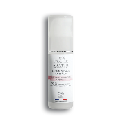 Anti-Aging-Serum mit Schneckenschleim Bio-zertifiziert - Falten und feine Linien