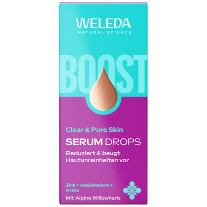 WELEDA Clear & Pure Skin Serum Booster Drops