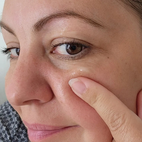 Augenserum mit Schneckenschleim Bio-zertifiziert - gegen Augenringe, gegen Falten