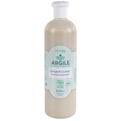 Shampooing pour cheveux normaux ŕ l'argile et lavande, Ciel d'Azur, 500ml*