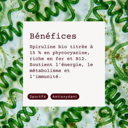 Spirulina BIO (+ Ferro e Vitamina B12)