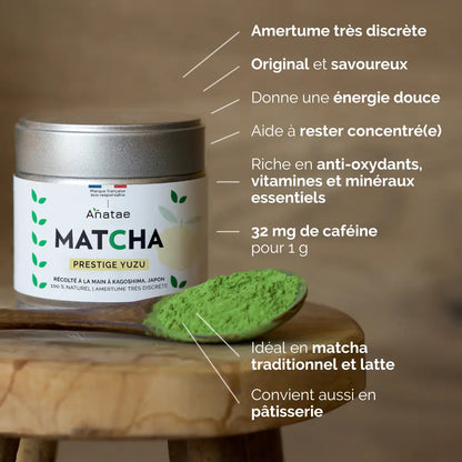 Thé Matcha Prestige Yuzu BIO