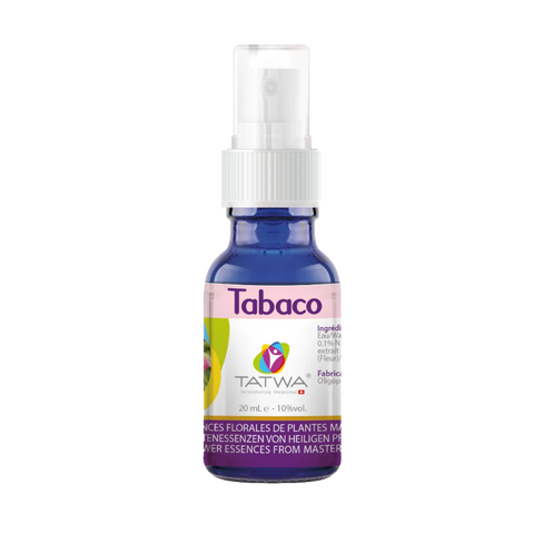 Tabaco – Clarté, Protection & Souveraineté product in a blue spray bottle, 20ml, from TATWA.