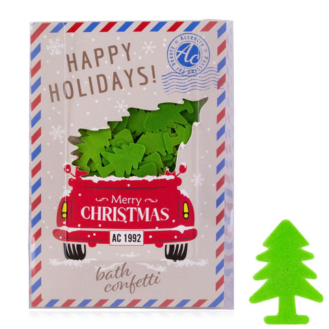 ACCENTRA Badekonfetti Happy Holidays in Geschenkumschlag 10g