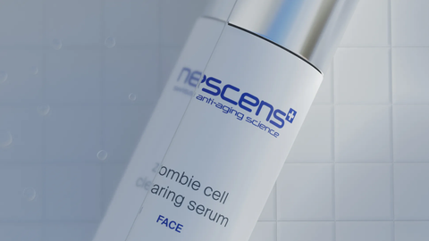 Texture close-up of Nescens Zombie Cell Clearing Serum