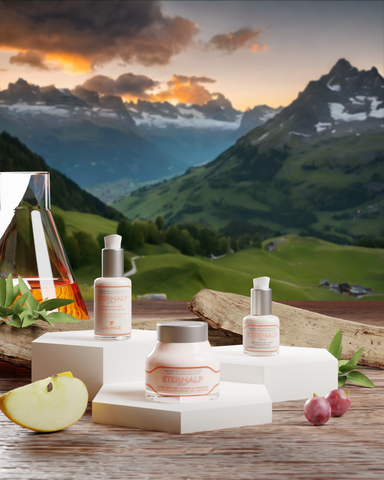 Cofanetto regalo crema anti-età + siero anti-età + gel contorno occhi anti-età ETERNALP 2040m