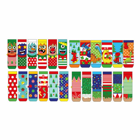 United Oddsocks Kids 30-38 Christmas Advent Calender