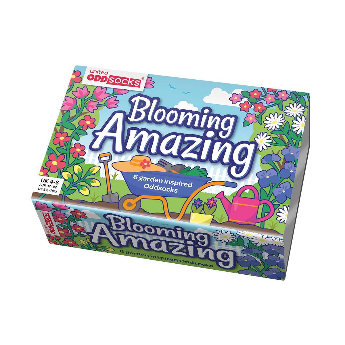 United Oddsocks Ladies 37-42 Blooming Amazing