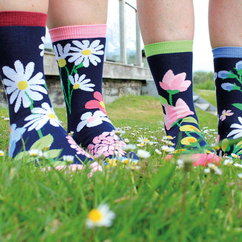 United Oddsocks Ladies 37-42 Blooming Amazing