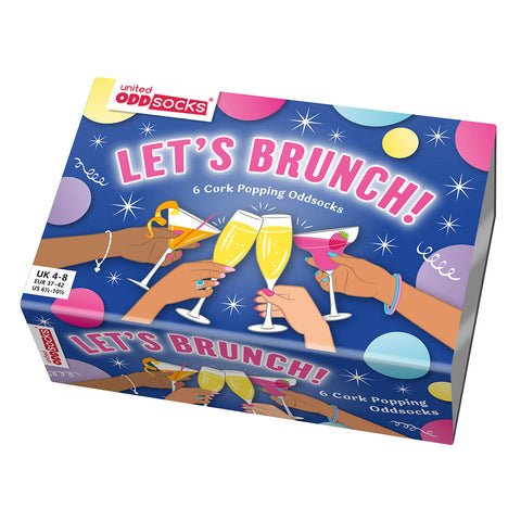 United Oddsocks Ladies 37-42 Let's Brunch