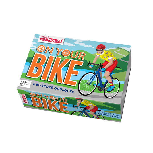 United Oddsocks Men 39-46 On Your Bike