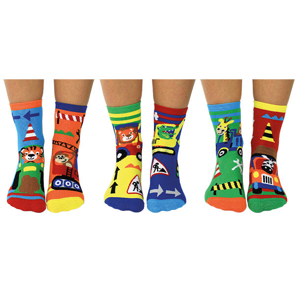 United Oddsocks Kids 27-30 Little Diggers