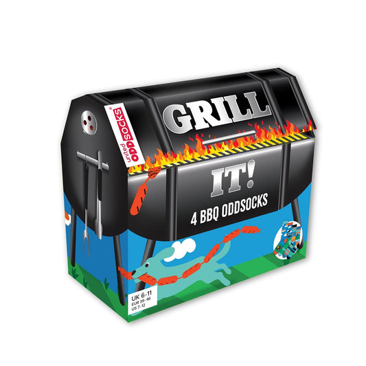 United Oddsocks Men 39-46 Grill it!