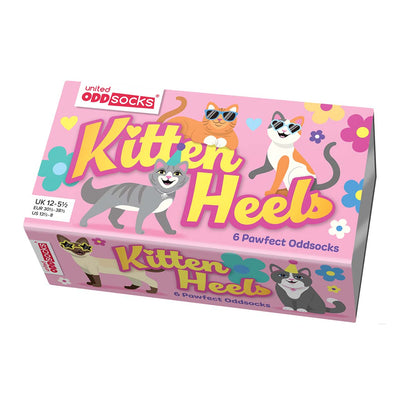 United Oddsocks Kids 30-38 Kitten Heels