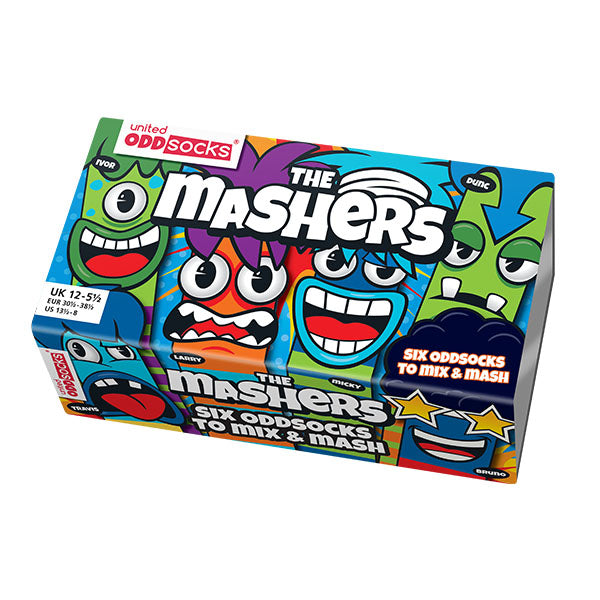 United Oddsocks Kids 30-38 The Mashers