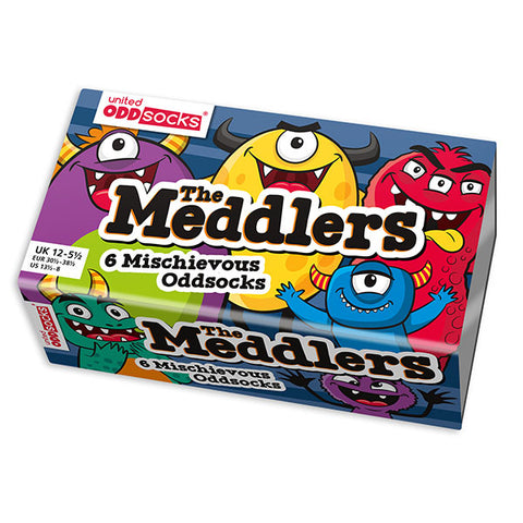 United Oddsocks Kids 30-38 The Meddlers