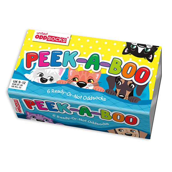 United Oddsocks Kids 27-30 Peek-a-Boo