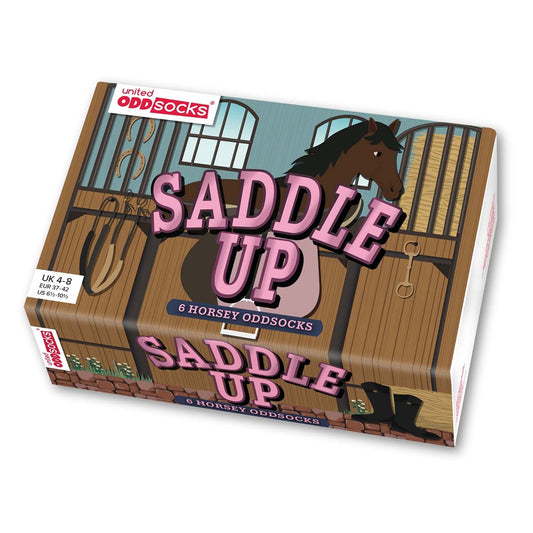 United Oddsocks Ladies 37-42 Saddle Up