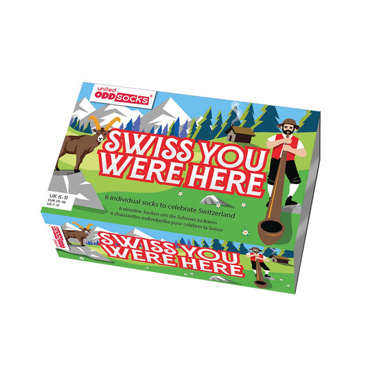 United Oddsocks Men 39-46 Swiss you were here