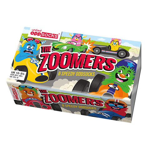 United Oddsocks Kids 30-38 The Zoomers
