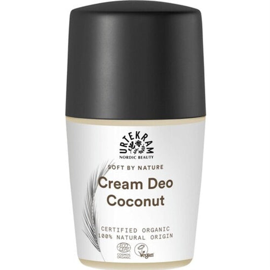URTEKRAM Deo Roll-On Cream Coconut