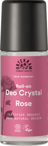 URTEKRAM Deo Roll-On Crystal Rose