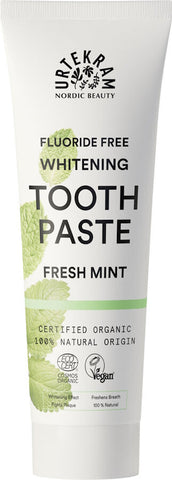 URTEKRAM Toothpaste Fresh Mint nat. white