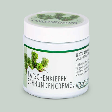 Latschenkiefer Schrundencreme gegen rissige Haut & trockene Füsse – Unterweger Fusscreme 100ml