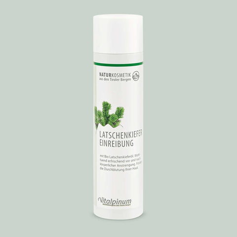 Latschenkiefer Einreibung Unterweger – Naturkosmetik bei Muskelverspannung & körperlicher Belastung