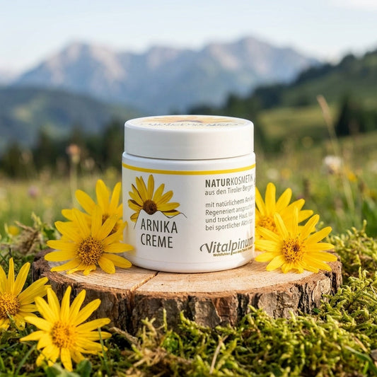 Unterweger Arnika Creme 100ml – Naturkosmetik zur Pflege von Muskeln & trockener Haut mit durchblutungsfördernder Wirkung