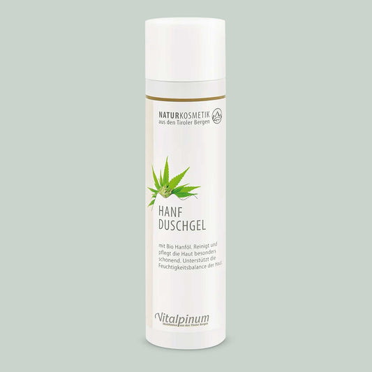 Unterweger Hanf Duschgel 250ml – Naturkosmetik mit Hanföl & Zitronenöl zur sanften Pflege empfindlicher Haut