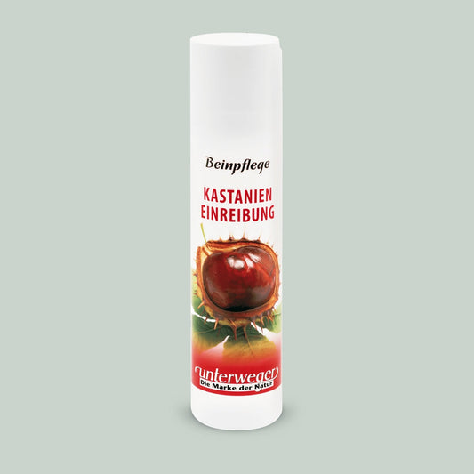 Kastanien Beinlotion für schwere & müde Beine – erfrischende Pflege mit Rosskastanie | Unterweger 250ml